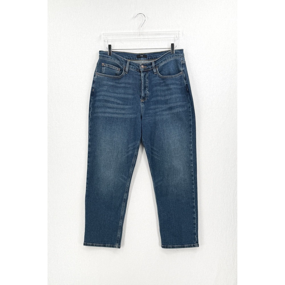 Ruti Denim Jeans Womens Size 8 Blue Straight Leg High Rise Stretch Casual